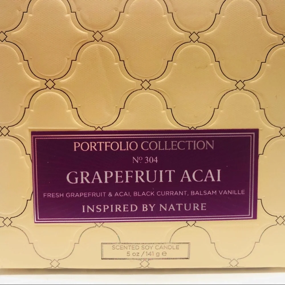 Aquiesse Grapefruit Acai Candle 5 oz.